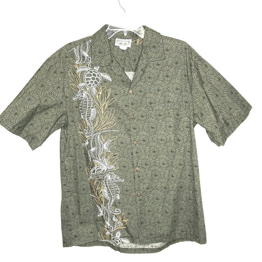 Pacific Legends Hawaiian mens casual Shirt L